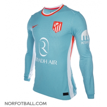 Billige Fotballdrakt Atletico Madrid Replika Bortedrakt 2024-25 Langermet